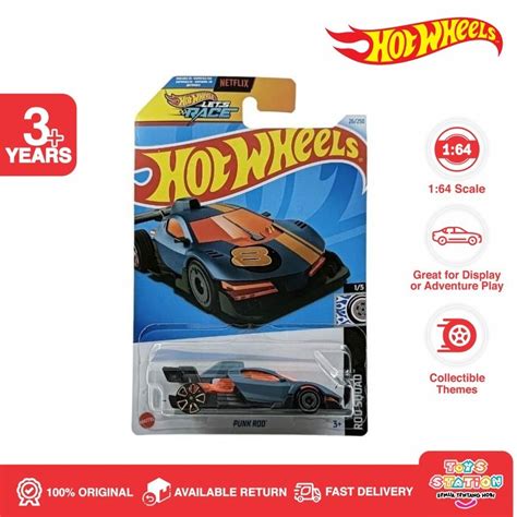 Hot Wheels Lets Race Punk Rod Lot G 2024 Toyzstatioon Shopee
