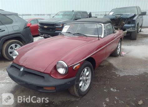 1975 MG MGB GHN5UF368341G Bid History BidCars