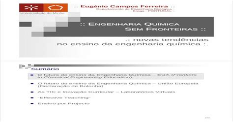 Engenharia Qu Mica Sem Fronteiras Pdf Filen Portugu S