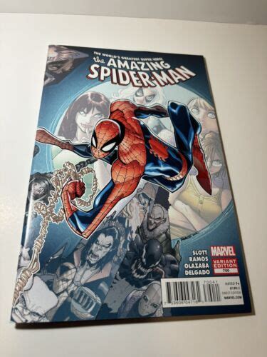 Amazing Spider Man 700 Humberto Ramos Variant 1st App Of Superior