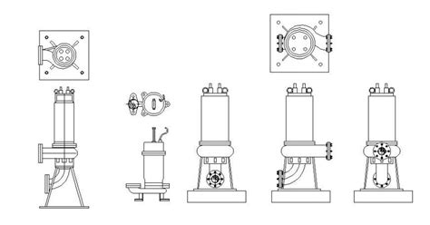 Pump Cad Block