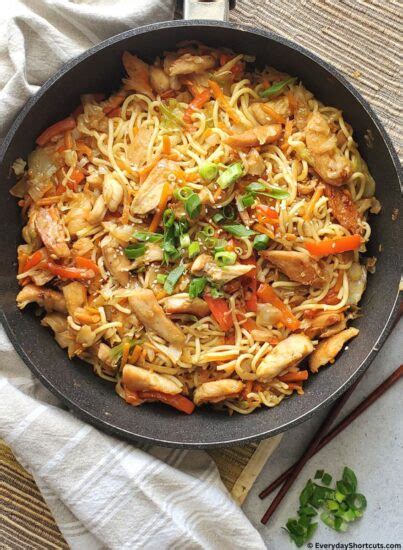 Chicken Yakisoba Everyday Shortcuts