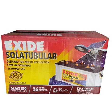 Lms Exide Solar Battery Ah At Rs In Ghazipur Id