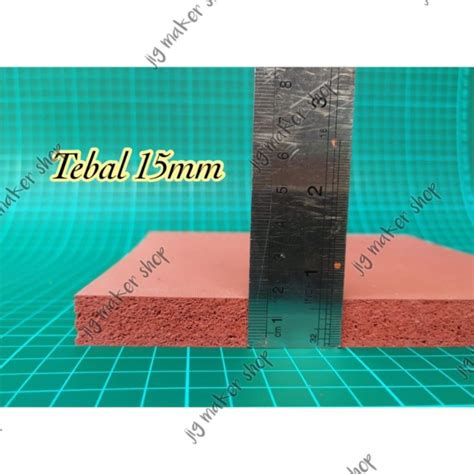 Jual Karet Press Hot Stamping Foil Lure Sponge Tahan Panas Cm X Cm Tebal Mm SOFT LEMBUT