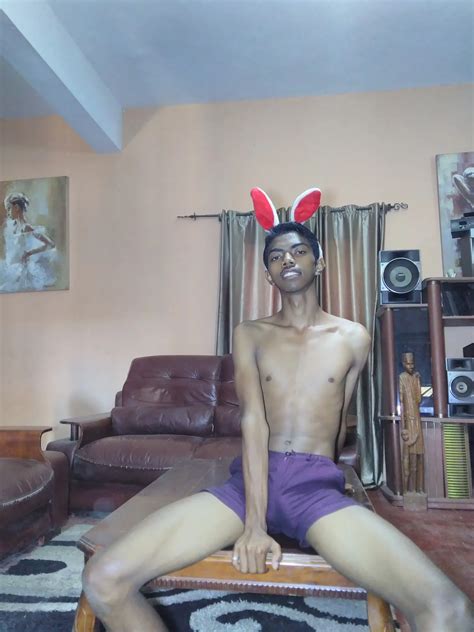 Sexy Black Easter Bunny Waiting For His Carrot Nude Pics Xhamster