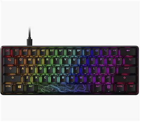 HyperX Клавиатура игровая HyperX Alloy Origins 60 HKBO1S-RB-RU/G ...