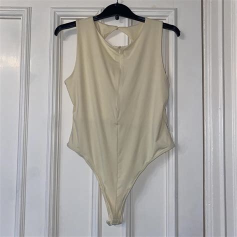 Sian Marie Sleeveless Nude Body Suit Size RRP Depop