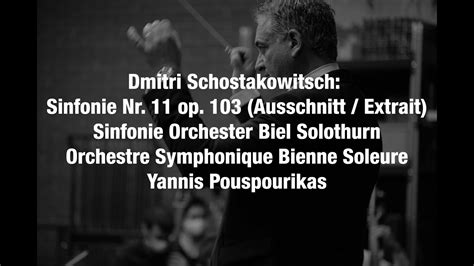 Dmitri Schostakowitsch 11 Sinfonie Nr 11 G Moll Op 103 Ausschnitt