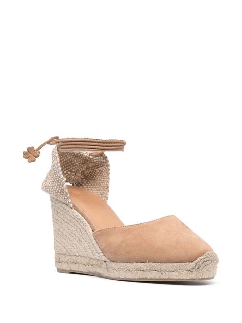 Castañer Wedge Heel Espadrilles Neutrals Farfetch