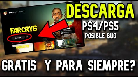 CORRE FAR CRY 6 GRATIS EN PS4 Y PS5 PARA SIEMPRE YouTube