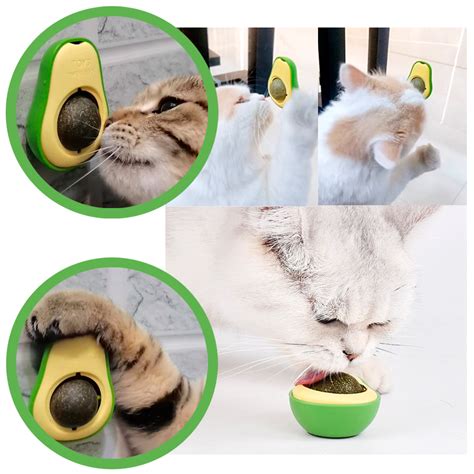 1 Juguete De Catnip Para Gato En Forma De Aguacate Poopyfever