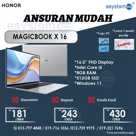 HONOR MAGICBOOK X 16