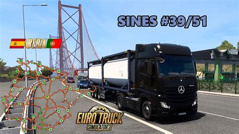 Euro Truck Simulator Gameplay Dlc Iberia Portugal Sines Youtube