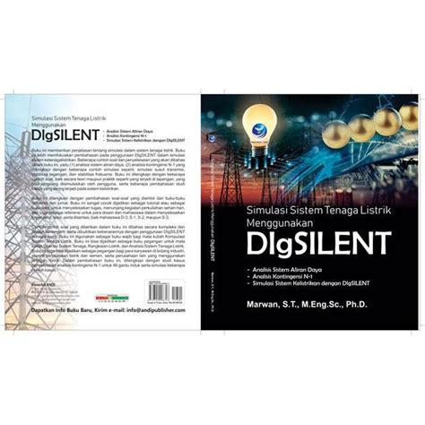 Jual Buku Simulasi Sistem Tenaga Listrik Menggunakan Digsilent Shopee