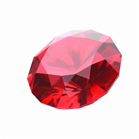 Premium Photo | Ruby isolated