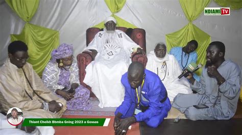 Thiant Cheikh Bamba Gning Gossas Waxtaanu Serigne Abdoulaye