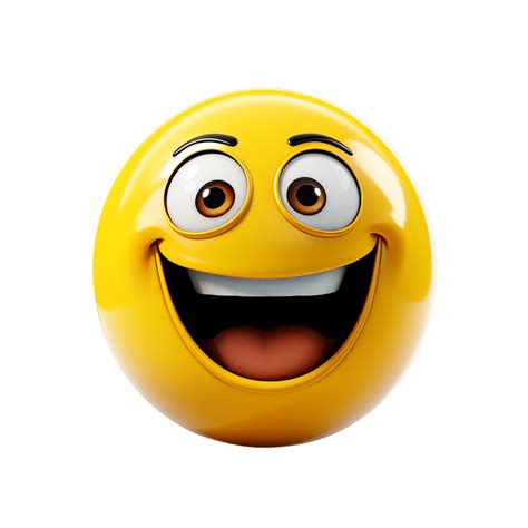 Happy Emoji, Happy Emoji Png, Happy Emoji Transparent Background, AI ...