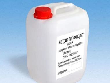 Гипохлорит натрия (20 л) ᐉ Купить Дезинфицирующие средства ™ по низкой ...
