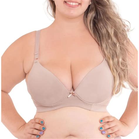 Sutiã Plus Size BASICO do 48 AO 54 Alça Reforçado Acabamento premium Bojo Lingerie Soutien