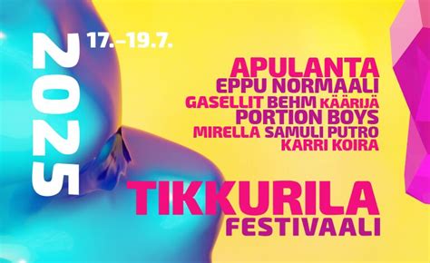 Tikkurila Festivaali Osta Lippu Helposti Tiketti