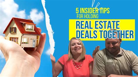 5 Insider Tips For Holding Real Estate Deals Together Must Know Strategies For Buyers