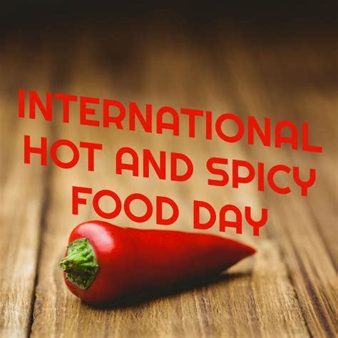 Red Chili Pepper Epitomizes International Hot And Spicy Food Day From Pikwizard