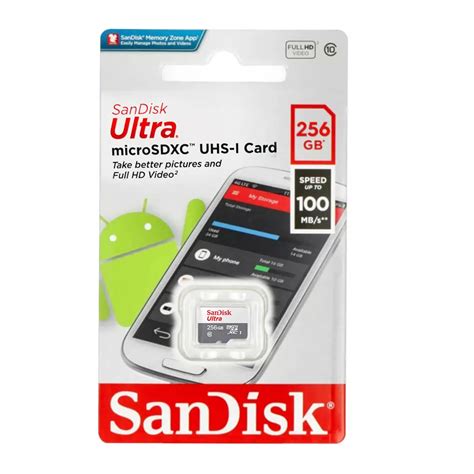 Sandisk Ultra Microsdxc Uhs I Memory Card 256gb 100mb S Wibi Want It Buy It