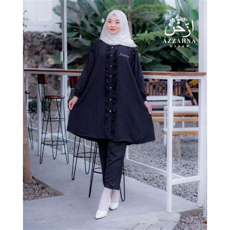 Jual One Set Tunik Azzahna Original Shopee Indonesia