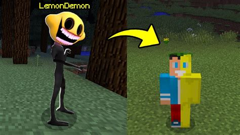 LEMON DEMON ZMIENIA MNIE W CYTRYNE W Minecraft YouTube