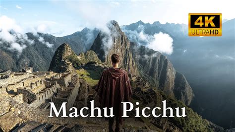 Amazing Place Machu Picchu Peru In K Uhd Fps By Drone Youtube