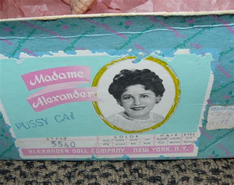 Vintage 1965 Madame ALEXANDER PUSSY Cat Baby Doll In Original Box Early Box Large 19 Size Etsy