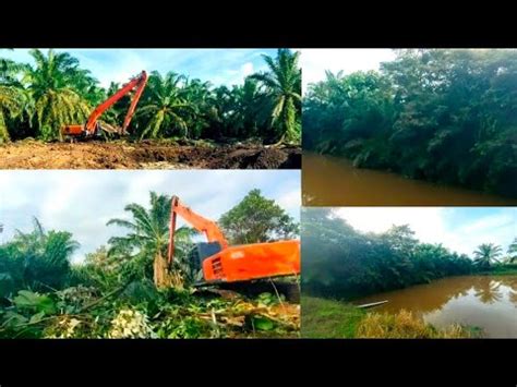 Lapak BaruExcavator Long Arm Gali Kolam Lahan Sawit YouTube