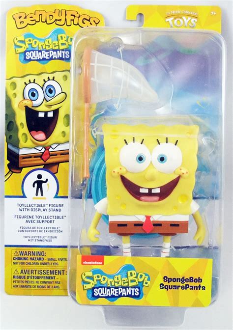 Bob Leponge Nobletoys Figurine Flexible Spongebob Squarepants Bob Leponge