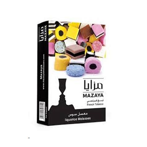 Mazaya Licorice Flavor Hookah Sense Tobacco Flavors