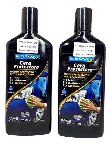 Cera Protectora Automotriz Sayer Ka 0150 20 2 Pza