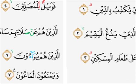 Detail Surat Al Maun Dan Tajwidnya Koleksi Nomer 21