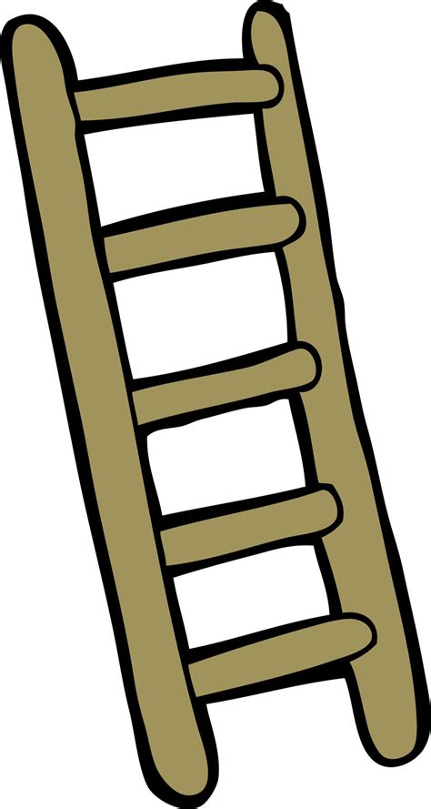 cartoon ladder vector 10541311 Vector Art at Vecteezy