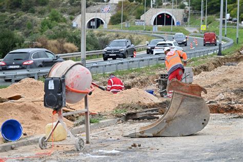 Slobodna Dalmacija Lančani sudar na brzoj cesti Solin Klis prema