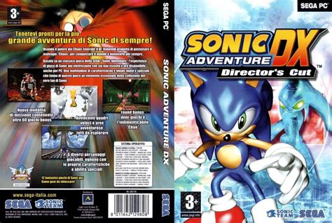 Sonic Adventure Dx Director S Cut Cover Or Packaging Material Mobygames