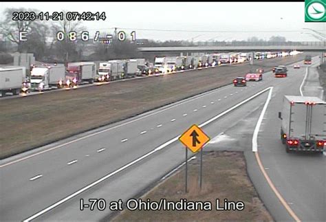 I-70 WB reopens near Ohio border Tuesday morning