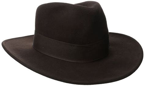 Mens Crushable Wool Felt Fedora Hat Brown Cj114g1h92x Hats For Men Fedora Hat Outback Hat