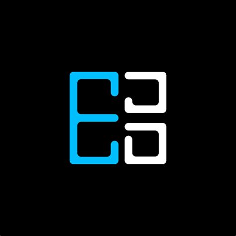 ejd letter logo creative design  vector graphic ejd simple