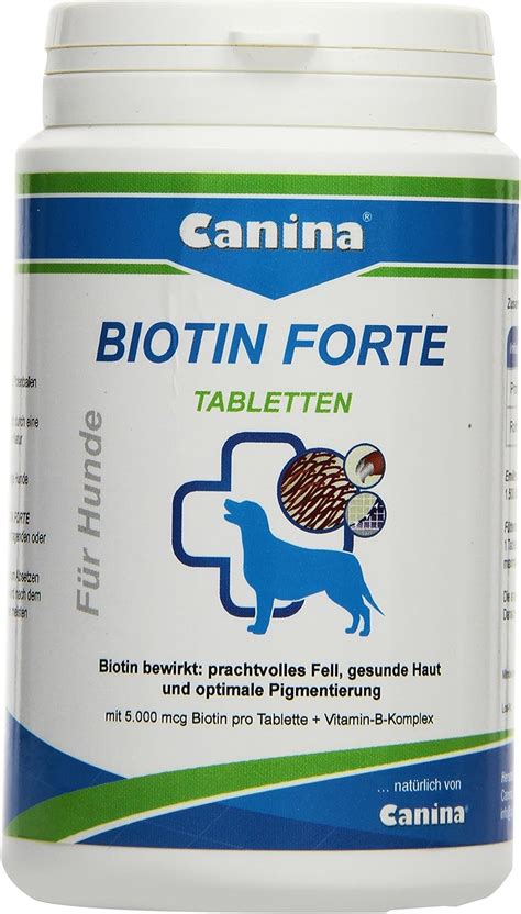Canina Pharma Biotin Forte Tabletten 200 g : Amazon.co.uk: Health ...