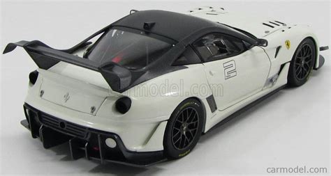 MATTEL HOT WHEELS BCJ Scale FERRARI XX EVO N SOLID WHITE MAT GREY MET