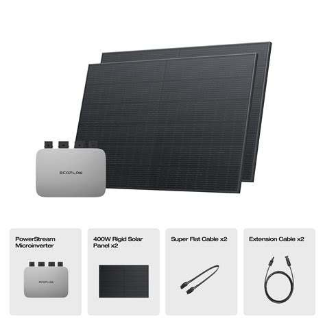 Ecoflow 400w Rigid Solar Panel 2 Pieces Ecoflow Europe