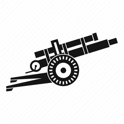 Ammo Army Artillery Cannon Gun Military Weapon Icon