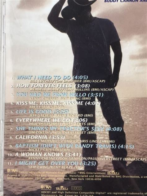 Everywhere We Go By Kenny Chesney Cd Mar 1999 Bna Ebay