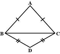 Abc And Dbc Are Two Isosceles Triangles On The Same Base Bc See Figure