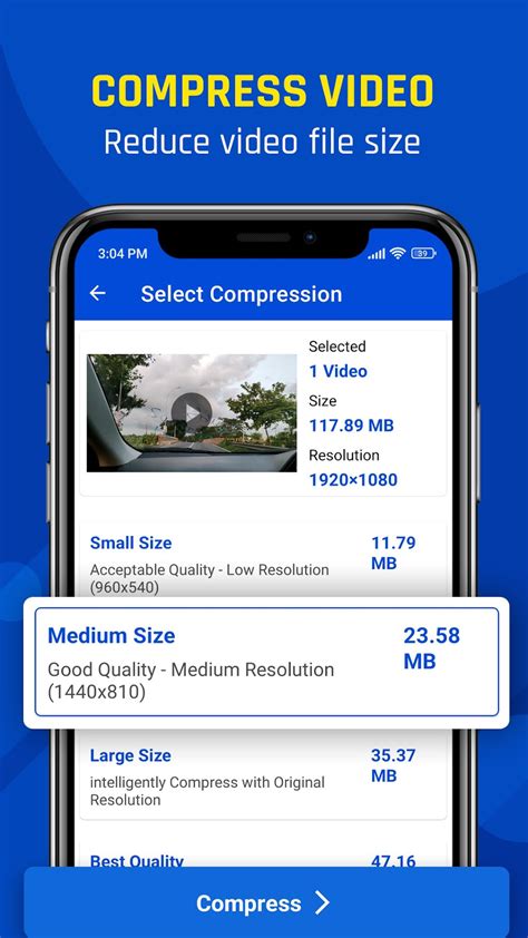 Android için Reduce Video Size İndir