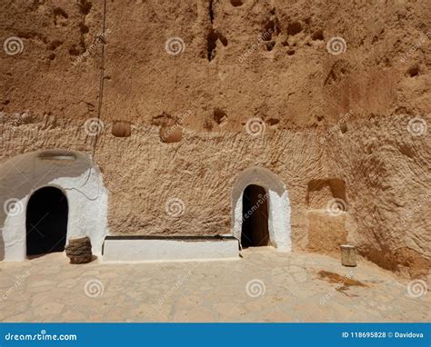 Traditional House of Berbers, Tunisia. Stock Photo - Image of national, sahara: 118695828